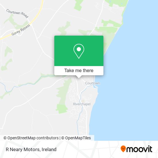 R Neary Motors map