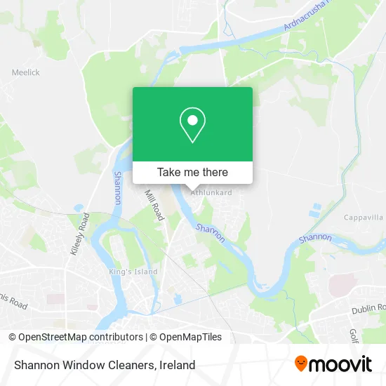 Shannon Window Cleaners map