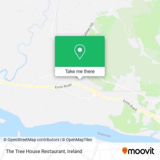 The Tree House Restaurant map