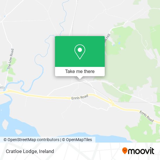 Cratloe Lodge map