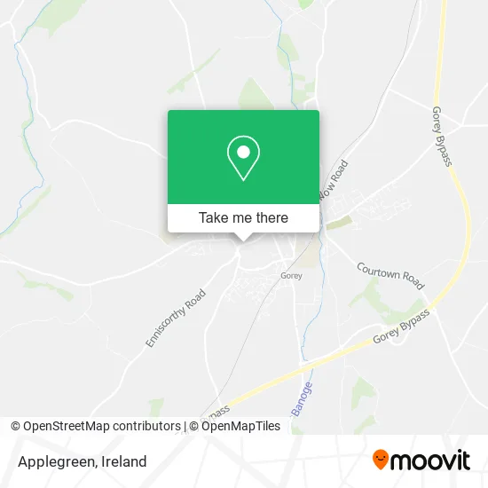 Applegreen map