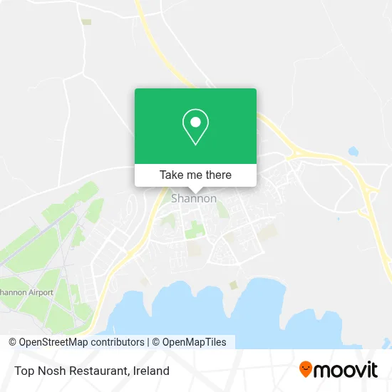 Top Nosh Restaurant map