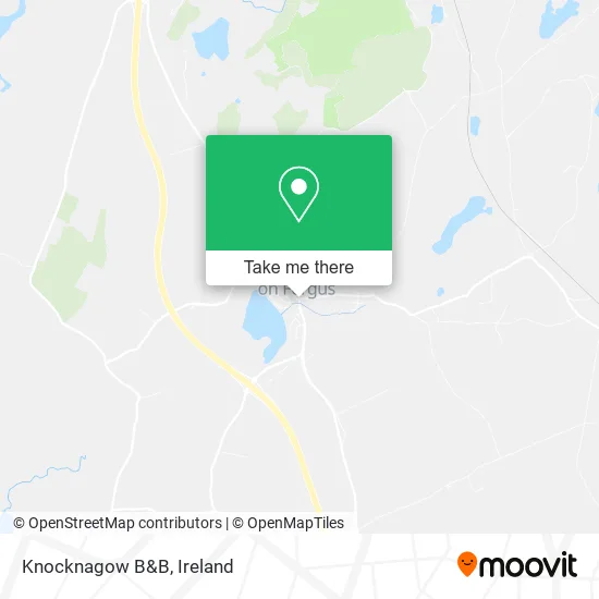 Knocknagow B&B map