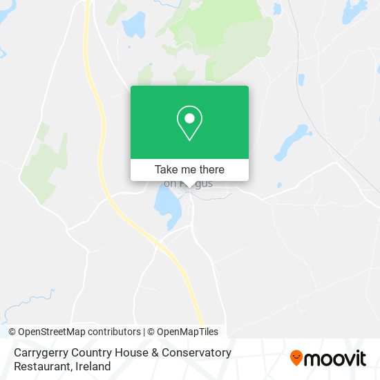 Carrygerry Country House & Conservatory Restaurant map