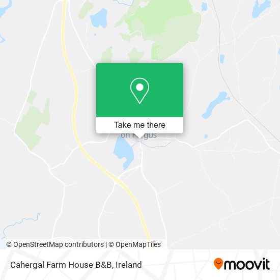 Cahergal Farm House B&B map