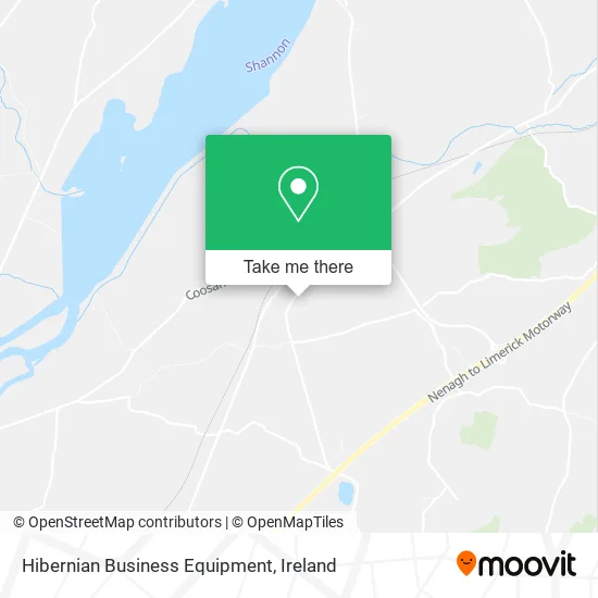 Hibernian Business Equipment map