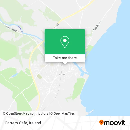 Carters Cafe map
