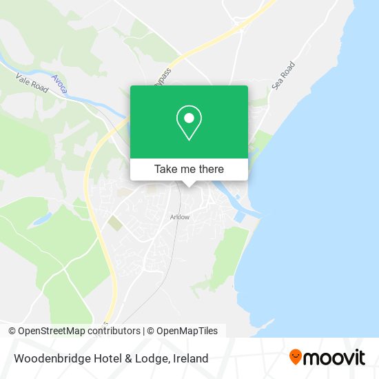 Woodenbridge Hotel & Lodge map