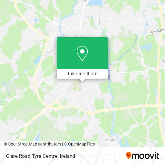 Clare Road Tyre Centre map