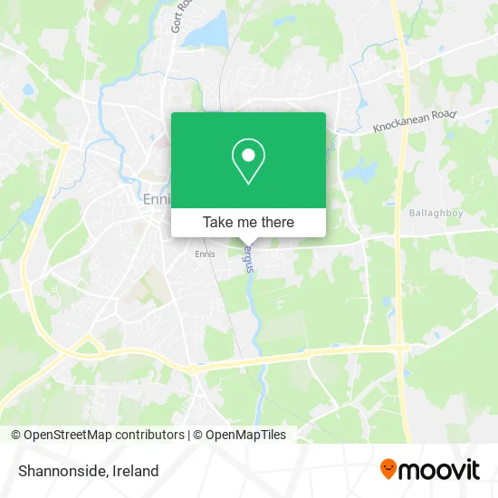 Shannonside map