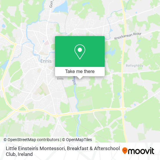 Little Einstein's Montessori, Breakfast & Afterschool Club map