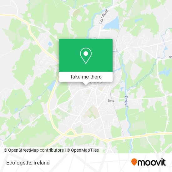 Ecologs.Ie map