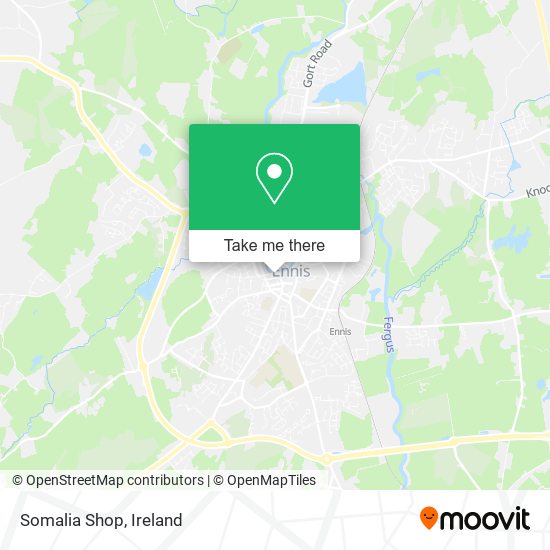 Somalia Shop map