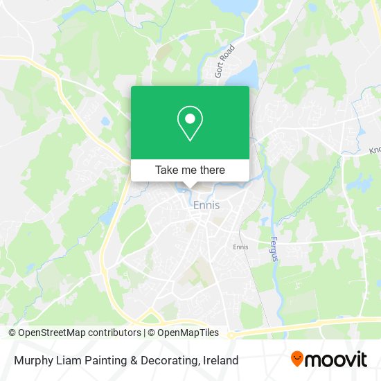Murphy Liam Painting & Decorating map