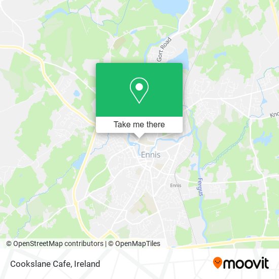 Cookslane Cafe map