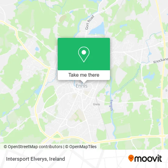 Intersport Elverys map