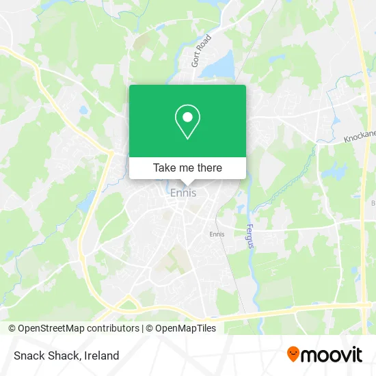 Snack Shack map