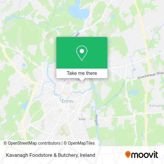 Kavanagh Foodstore & Butchery map