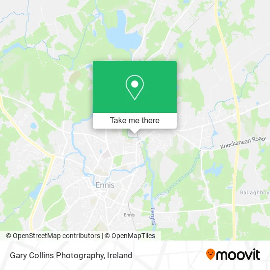 Gary Collins Photography map