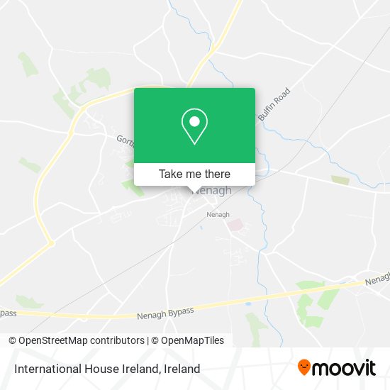 International House Ireland map