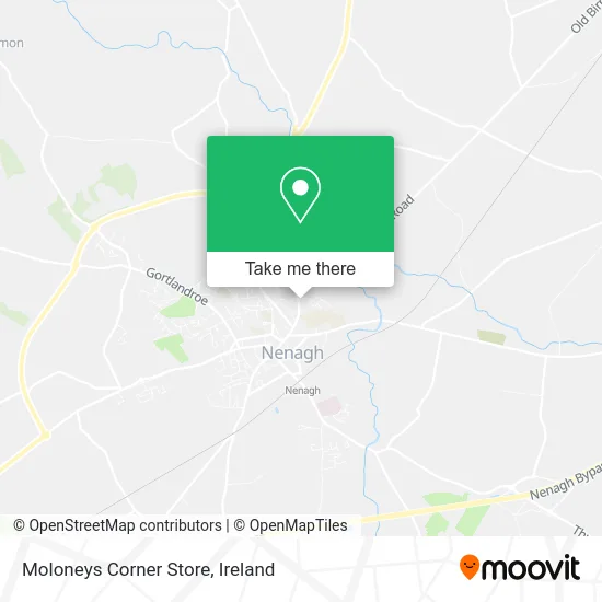 Moloneys Corner Store map
