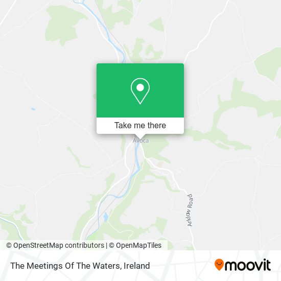 The Meetings Of The Waters map