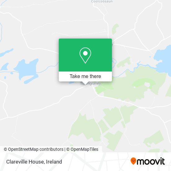 Clareville House map