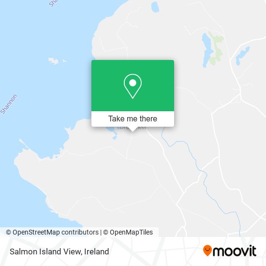 Salmon Island View map