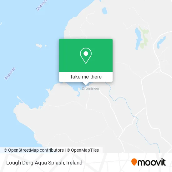 Lough Derg Aqua Splash map