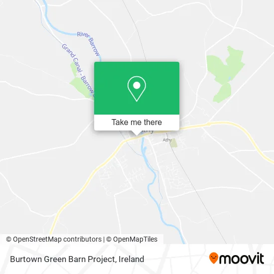 Burtown Green Barn Project map