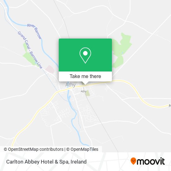 Carlton Abbey Hotel & Spa map