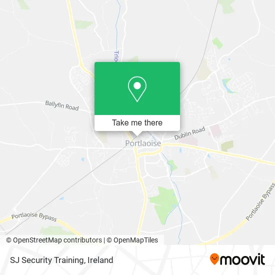 SJ Security Training map