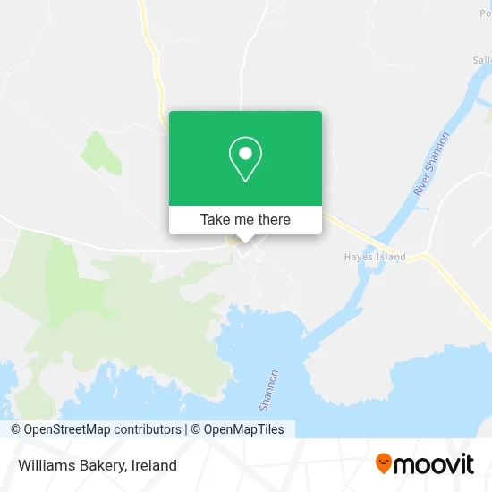 Williams Bakery map