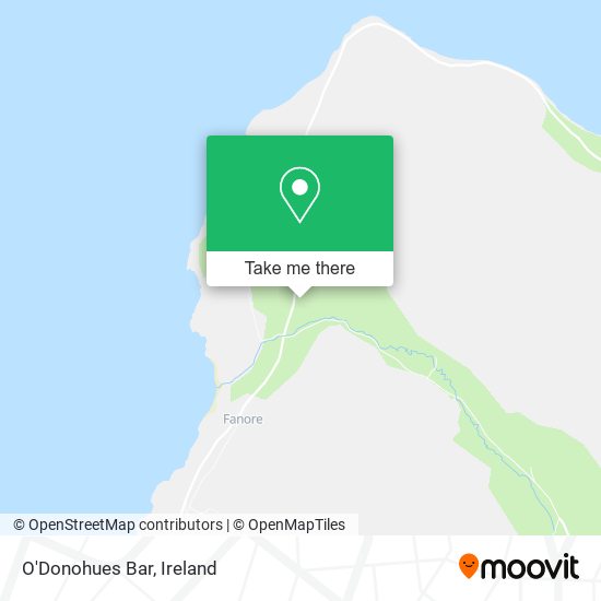 O'Donohues Bar map