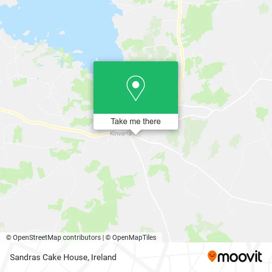Sandras Cake House map