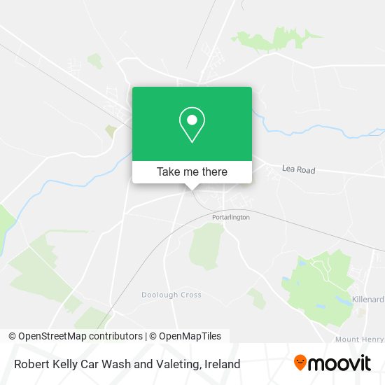 Robert Kelly Car Wash and Valeting map