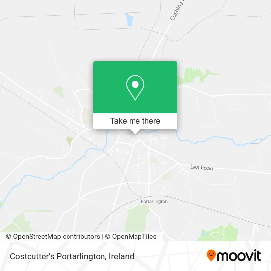 Costcutter's Portarlington map