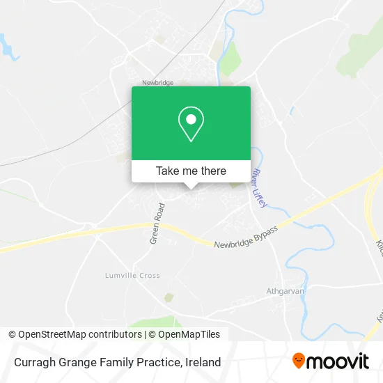 Curragh Grange Family Practice map