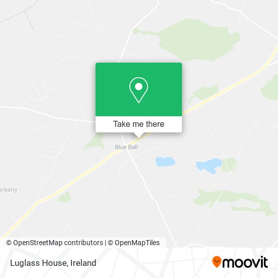 Luglass House map