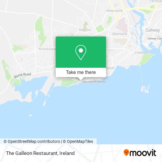 The Galleon Restaurant plan