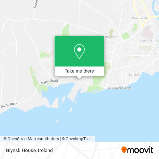 Glynsk House map
