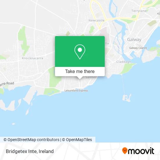 Bridgetex Inte map