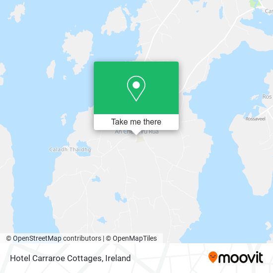 Hotel Carraroe Cottages map