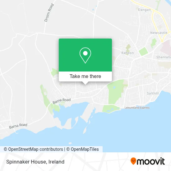 Spinnaker House map