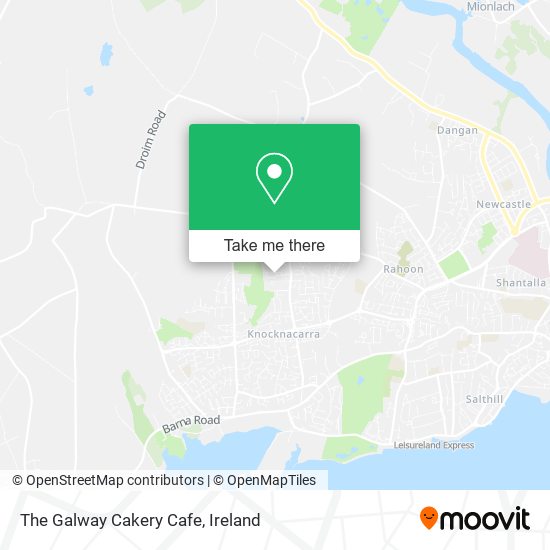 The Galway Cakery Cafe map