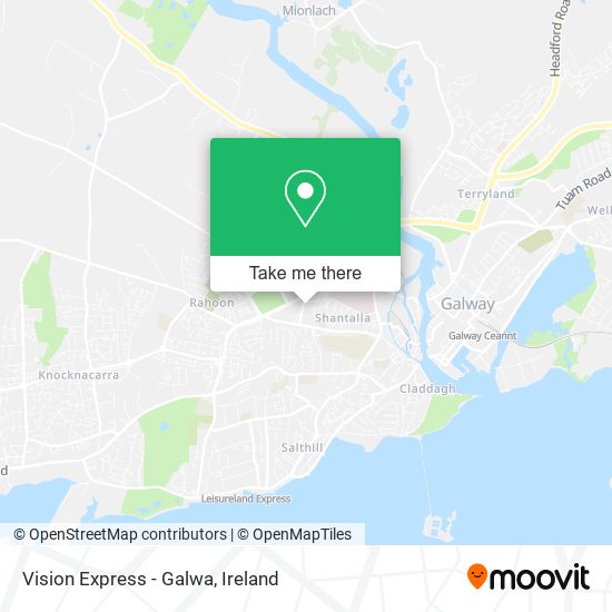 Vision Express - Galwa map