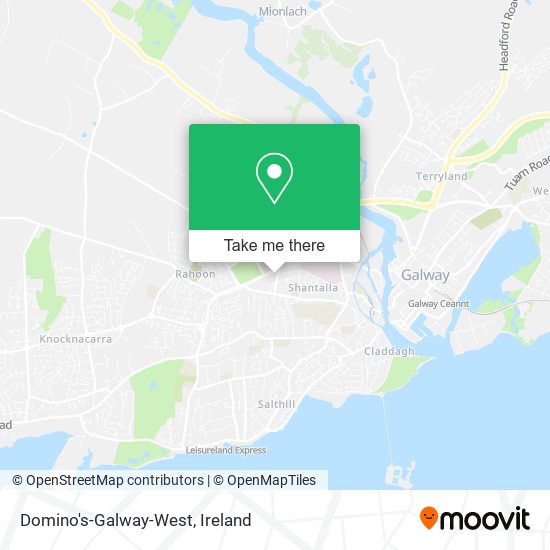 Domino's-Galway-West map