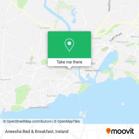 Aneesha Bed & Breakfast map