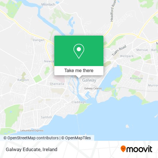 Galway Educate map