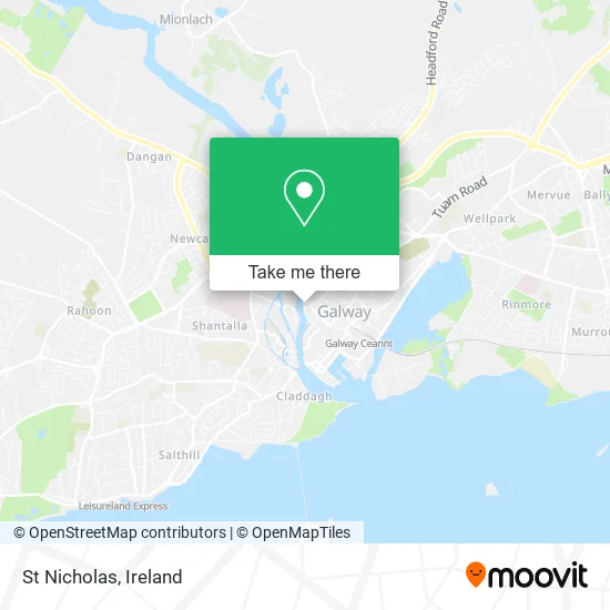St Nicholas map